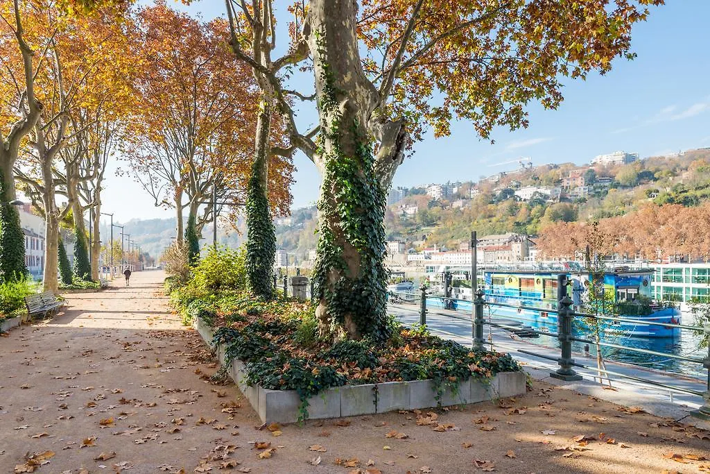 La Peniche Sur La Saone 호텔 리옹 프랑스